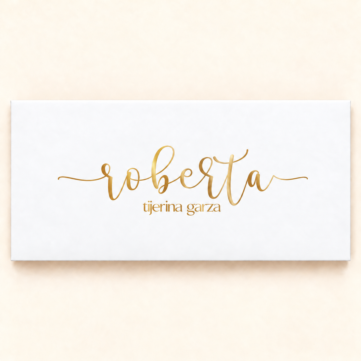 Sobres Personalizados con FOIL a elegir