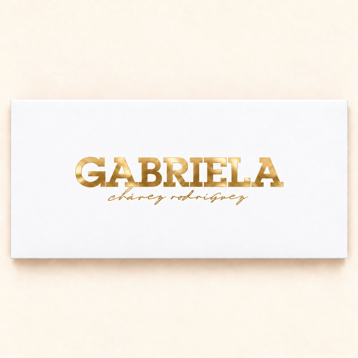 Sobres Personalizados con FOIL a elegir