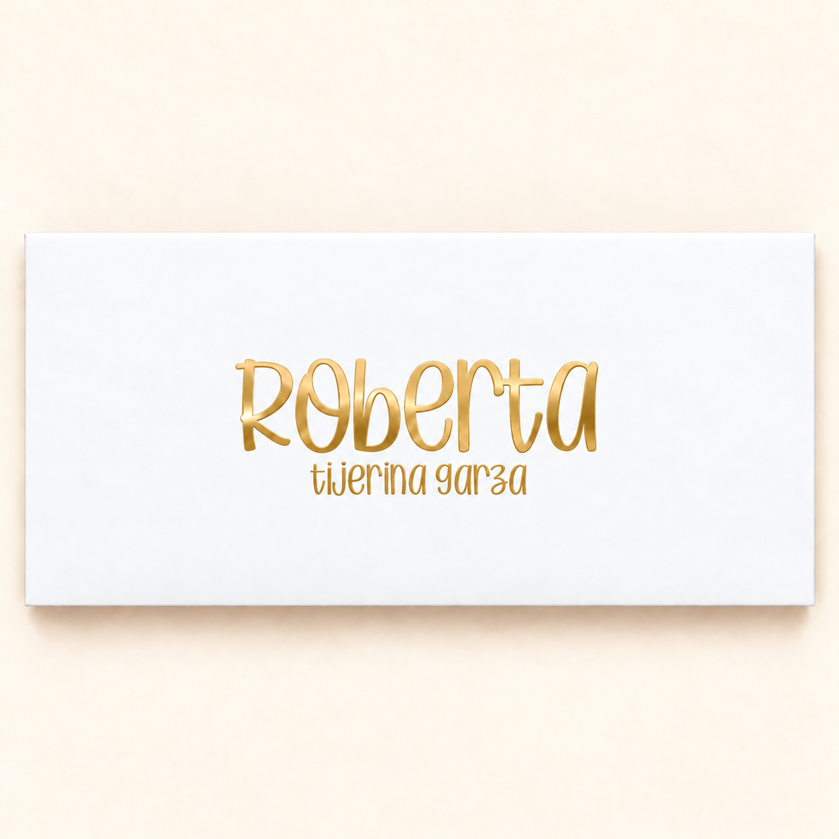 Sobres Personalizados con FOIL a elegir