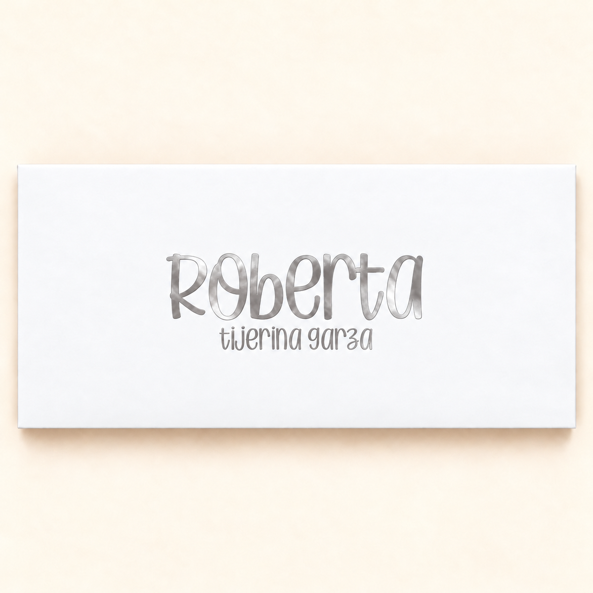Sobres Personalizados con FOIL a elegir