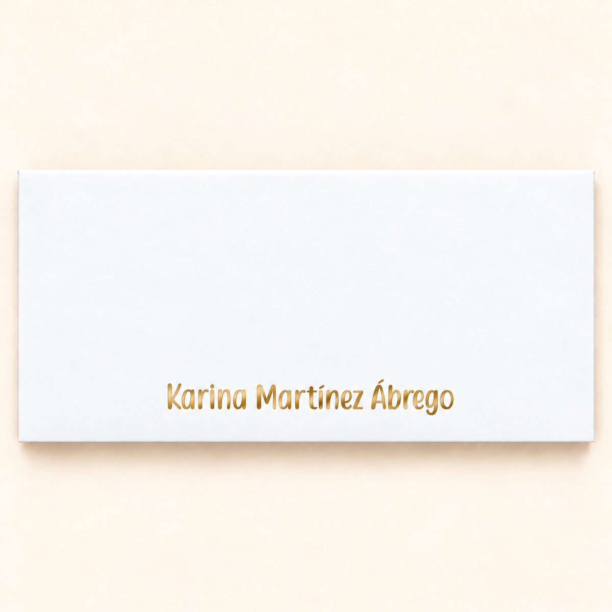 Sobres Personalizados con FOIL a elegir