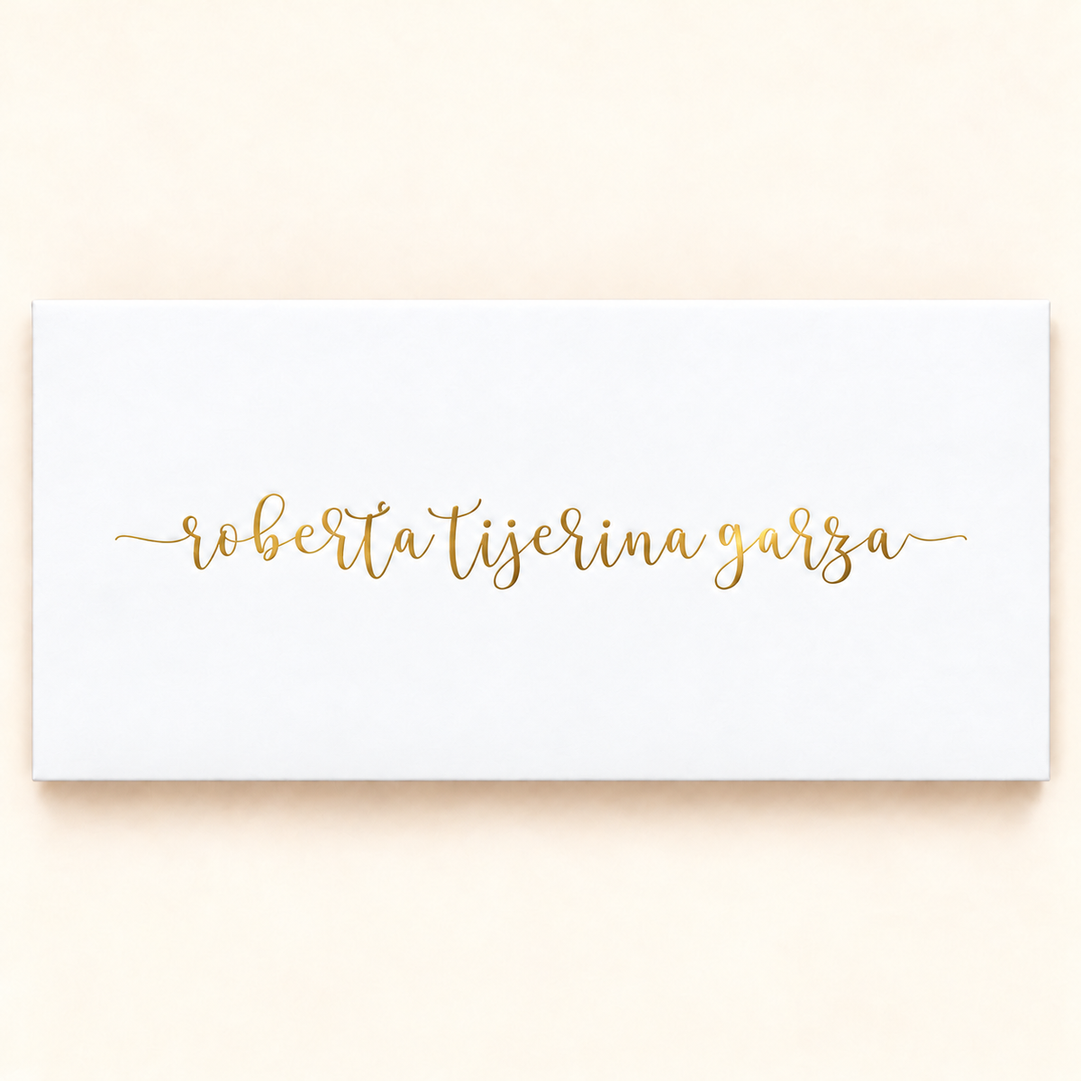 Sobres Personalizados con FOIL a elegir