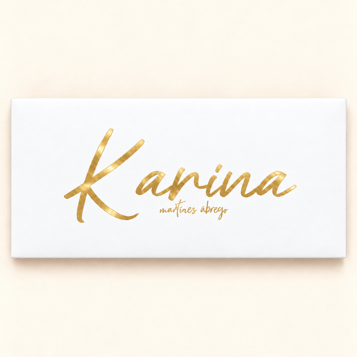 Sobres Personalizados con FOIL a elegir
