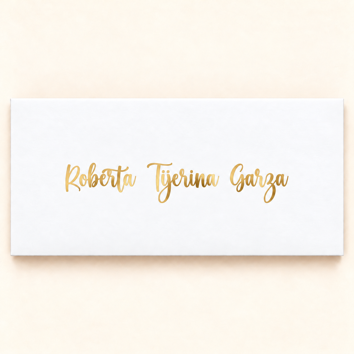 Sobres Personalizados con FOIL a elegir