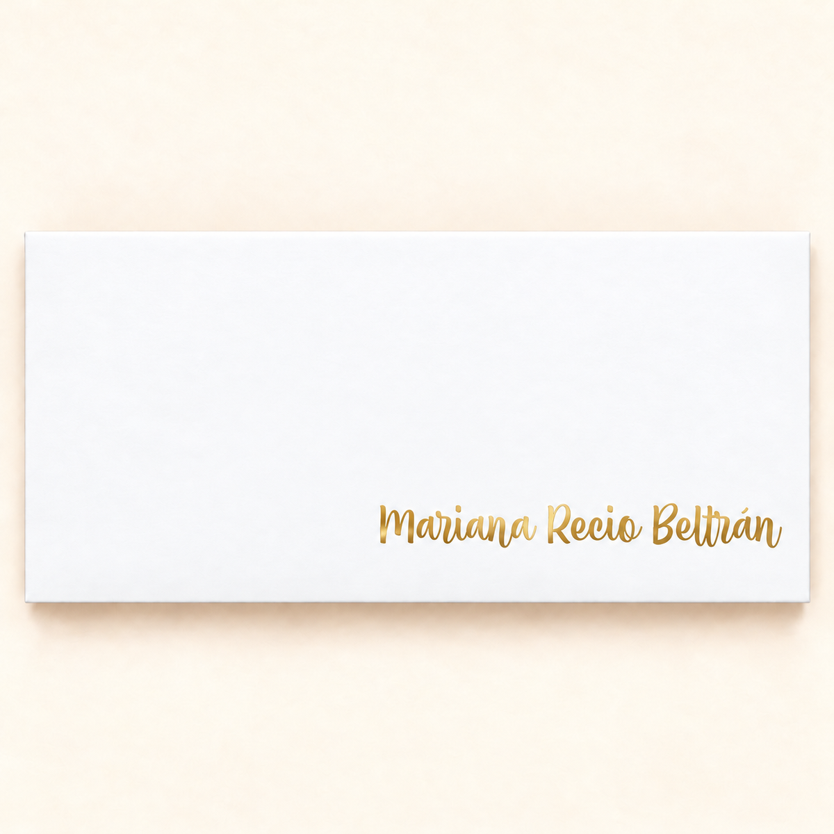 Sobres Personalizados con FOIL a elegir