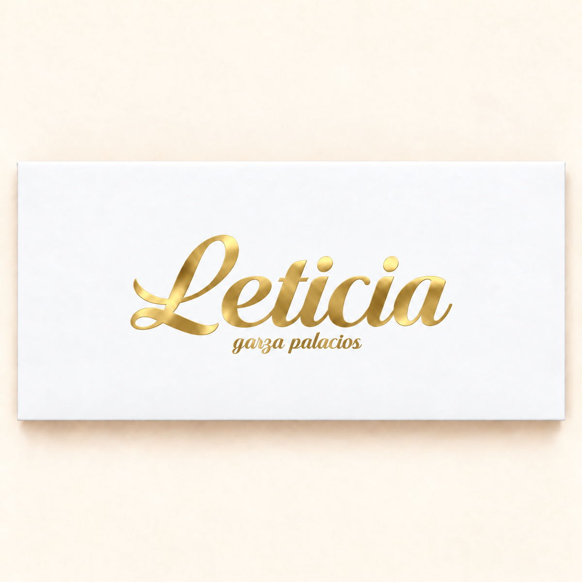 Sobres Personalizados con FOIL a elegir