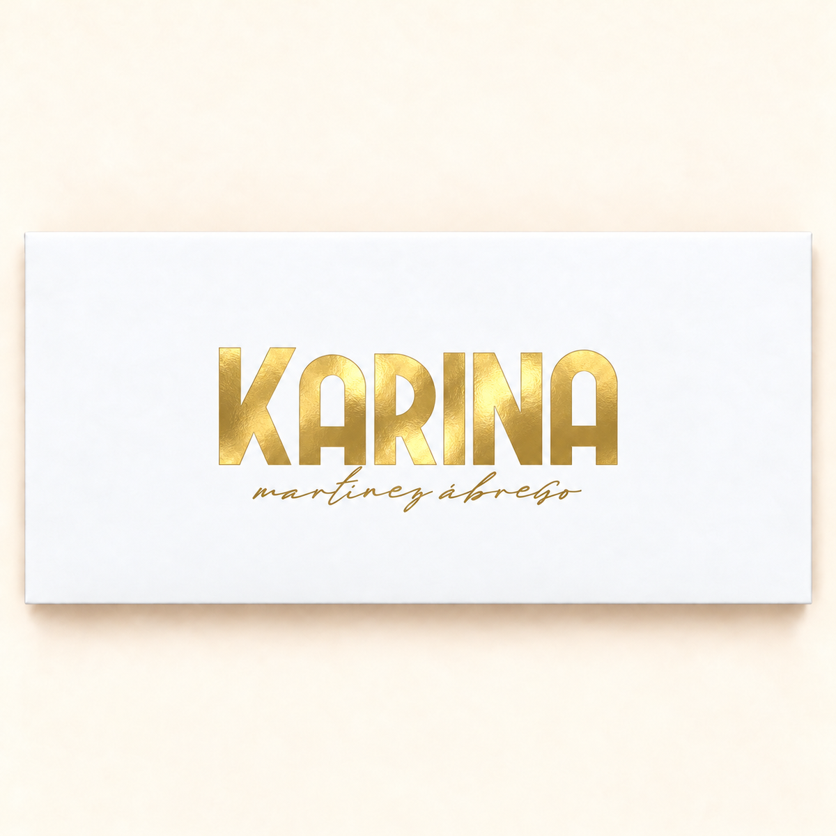 Sobres Personalizados con FOIL a elegir
