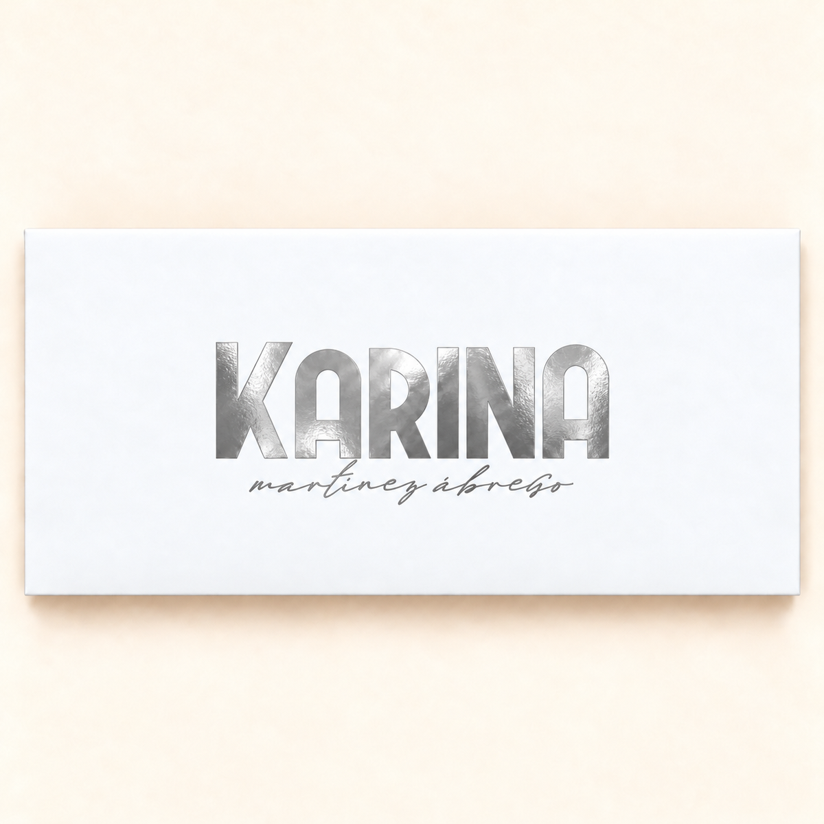 Sobres Personalizados con FOIL a elegir